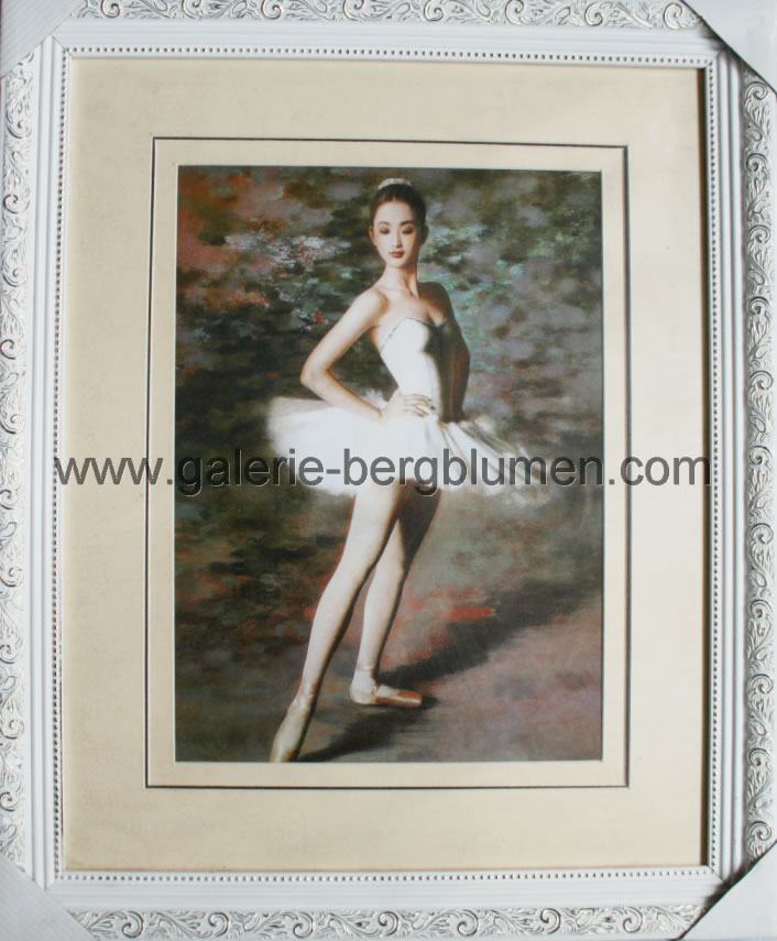 Kunstdruck - 
                                Ballerina Nr. 1 - H/B 57cm/47cm