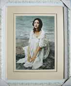 Kunstdruck - 
                            	Einsame Schönheit am Meer - H/B 57cm/47cm