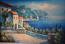 Gemälde - xxxxx am Meer - H/B 60cm/90cm